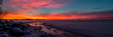 Fototapeta Zachód słońca - Colorfull sunset