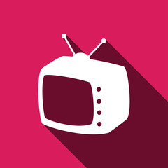 Poster - Retro TV icon