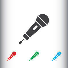 Poster - Microphone icon