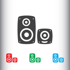 Poster - Speakers icon