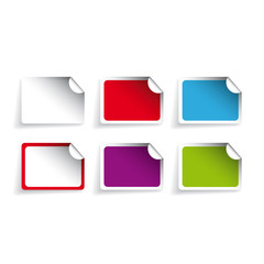 Poster - Blank label set vector