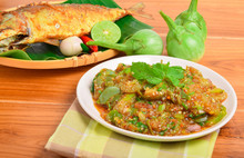 Thai Spicy Eggplant Thai Food Salad