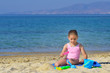© SuperCoolPhotography - Real toddler girl enjoying her summer vacation