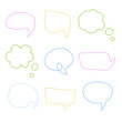© topvectors - Speech Bubble. Handdrawn Vector Set