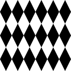 Black and white tile vector pattern