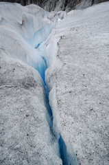 Wall Mural - Moulin at Mendenhall Glacier, Juneau, Alaska