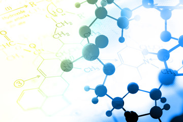 Wall Mural - DNA, Molecule, Chemistry in laboratory lab test