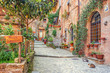 Old town Tuscany Italy