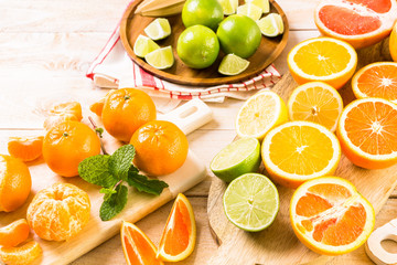 Canvas Print - Citrus fruit