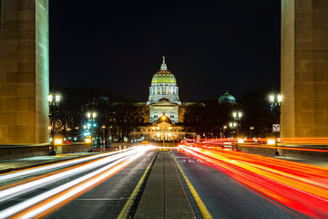 Fototapete - Pennsylvania State Capitol, the seat of government for the U.S. state of Pennsylvania, located in Harrisburg