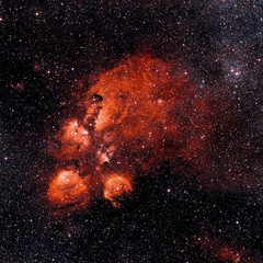 Wall Mural - stars nebula in space. elements of this image furnished by nasa