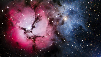 Wall Mural - stars nebula in space. elements of this image furnished by nasa