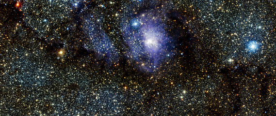 Wall Mural - stars nebula in space. elements of this image furnished by nasa
