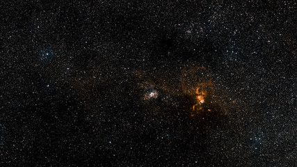 Wall Mural - stars nebula in space. elements of this image furnished by nasa