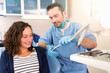 © Production Perig - Young attractive woman being cured by a dentist