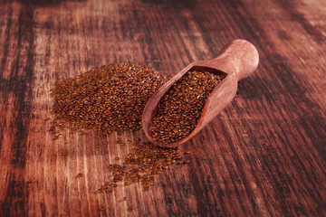 Wall Mural - Red Quinoa seeds.