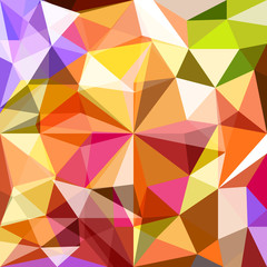 Poster - Abstract background of different color figures. Template for a t