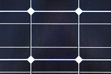 Solar Panel Close-up, Detail Of A Photovoltaic Panel, Solar Panel Texture