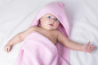 © jordano - Sweet small baby covered with a towel
