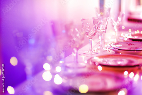 Fotografie, Obraz Table set for an event party or wedding reception