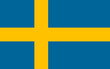 Vector of Swedish flag.