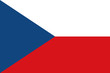 Vector of Czech flag.