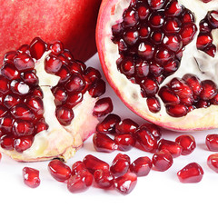 Wall Mural - The fresh pomegranate as a background