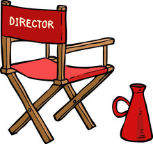 Cartoon Director Chair