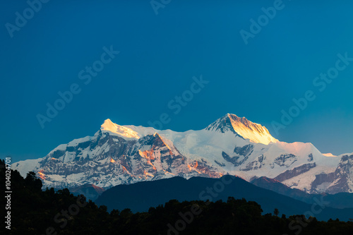 Fotografía Mountains inspirational landscape view, Himalayas
