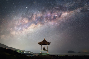 Wall Mural - alone with the universe