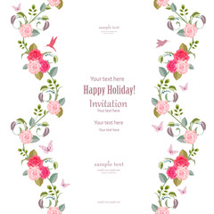 Fototapete - floral ornament for your design