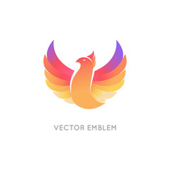 Poster - Vector abstract logo design template