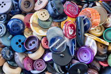 Assortment Of Colored Buttons