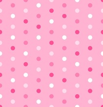 Pink Polka Pattern