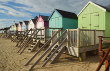 Beach Huts Felixstowe Seafront