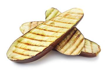 grilled eggplant slices