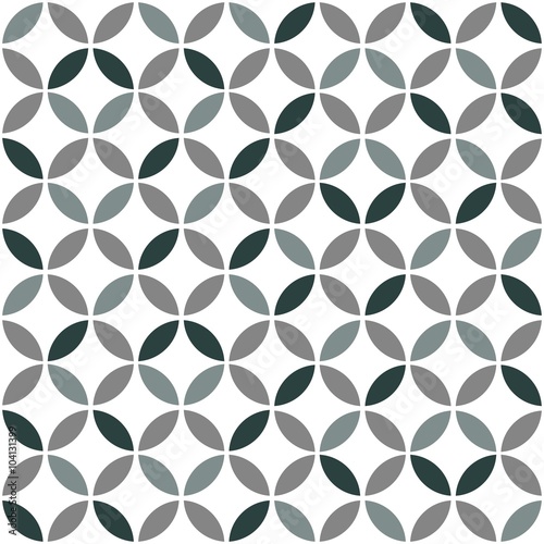 Naklejka na szafę Szary geometryczny wzór retro