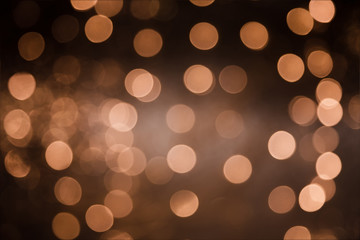 Defocused bokeh lights