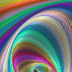 Poster - Colorful dream - abstract computer generated art