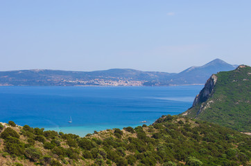 Wall Mural - seascape of Ionion sea, Greece, Europe