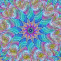 Poster - abstract fractal swirl design background