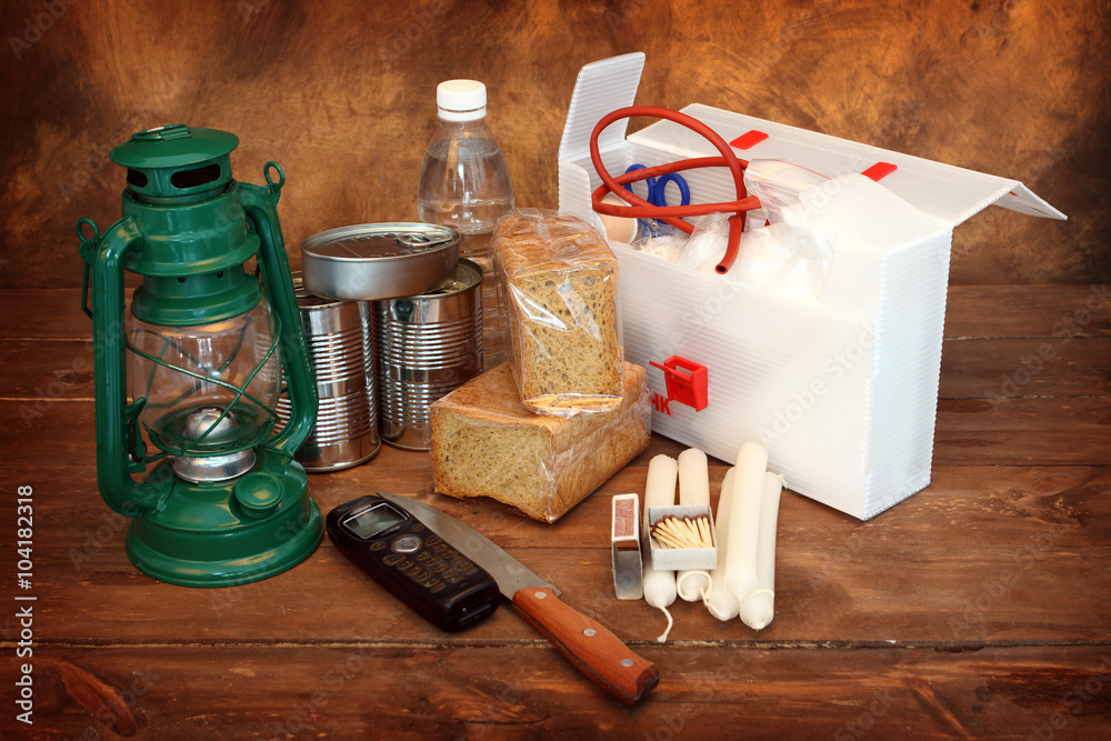 Items for emergency Stock Photo | Adobe Stock