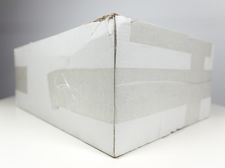 Poster - White packet parcel