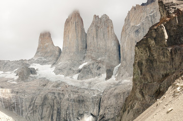 Wall Mural - Granite Towers - Torres Del Paine National Park - Chile