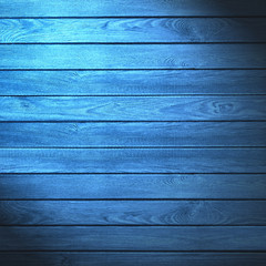 Wall Mural - blue wooden rustic backgroun