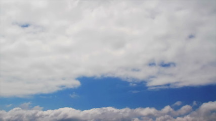 Wall Mural - time lapse clouds