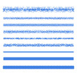 © David Zydd - Design elements - pixel text divider line set