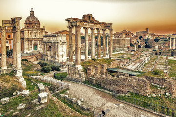 Poster - Roman forum