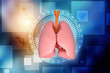 © jijomathai - Healthy Human Lungs 3d illustration