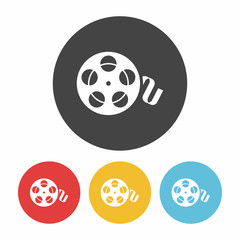 Sticker - video tape icon